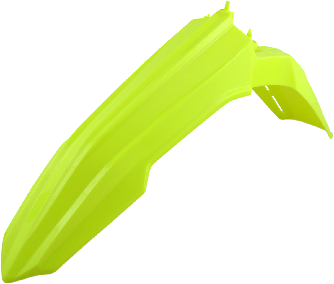 UFO Front Fender - Fluorescent Yellow - Suzuki - RMZ SU04939-DFLUU