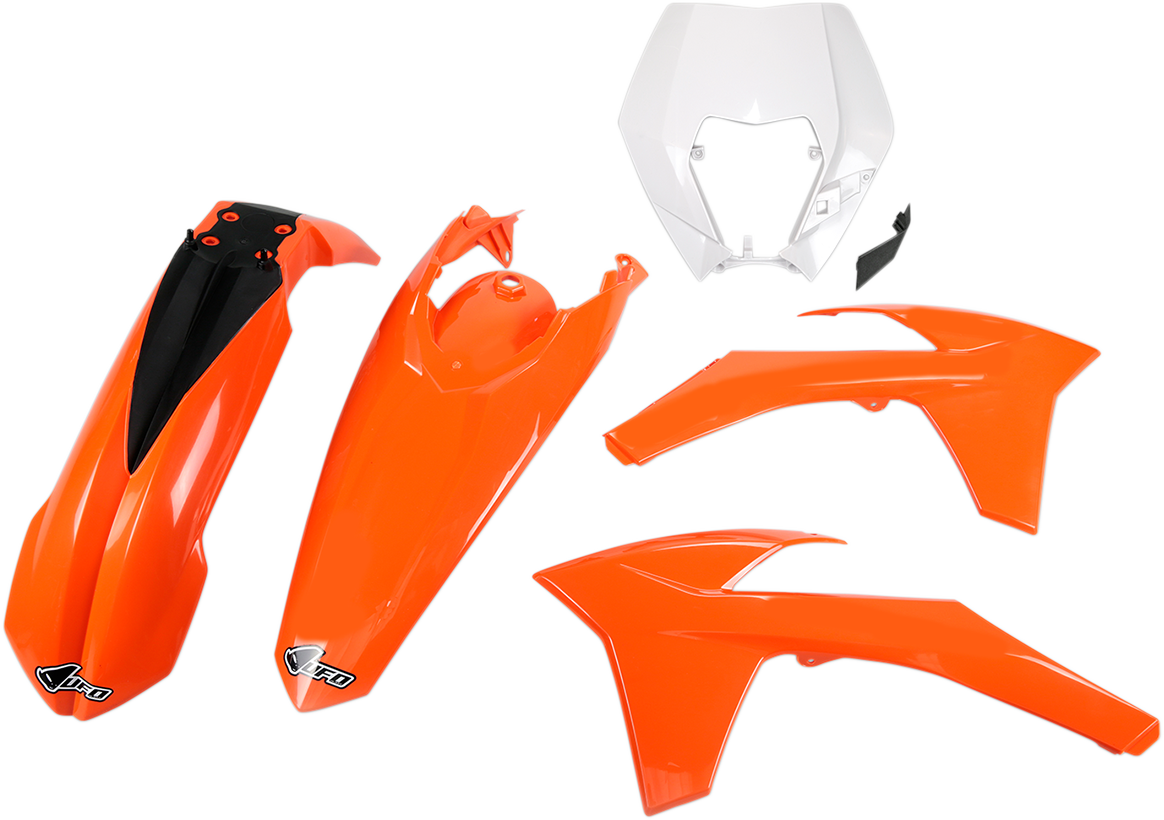 UFO Replacement Body Kit - OEM Orange/White/Black - KTM - EX '12-'13 KTKIT521999