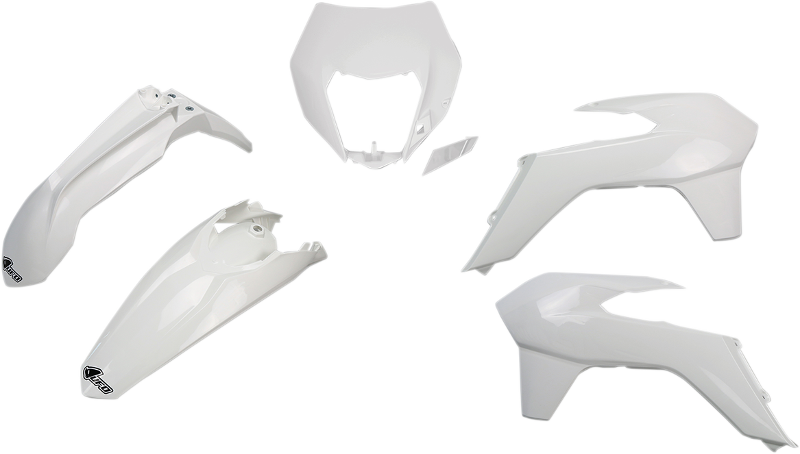 UFO Replacement Body Kit - White - KTM - EX '14-'16 KTKIT524047