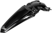 UFO MX Rear Fender - Black - Kawasaki - KX '19-'24 KA04749001
