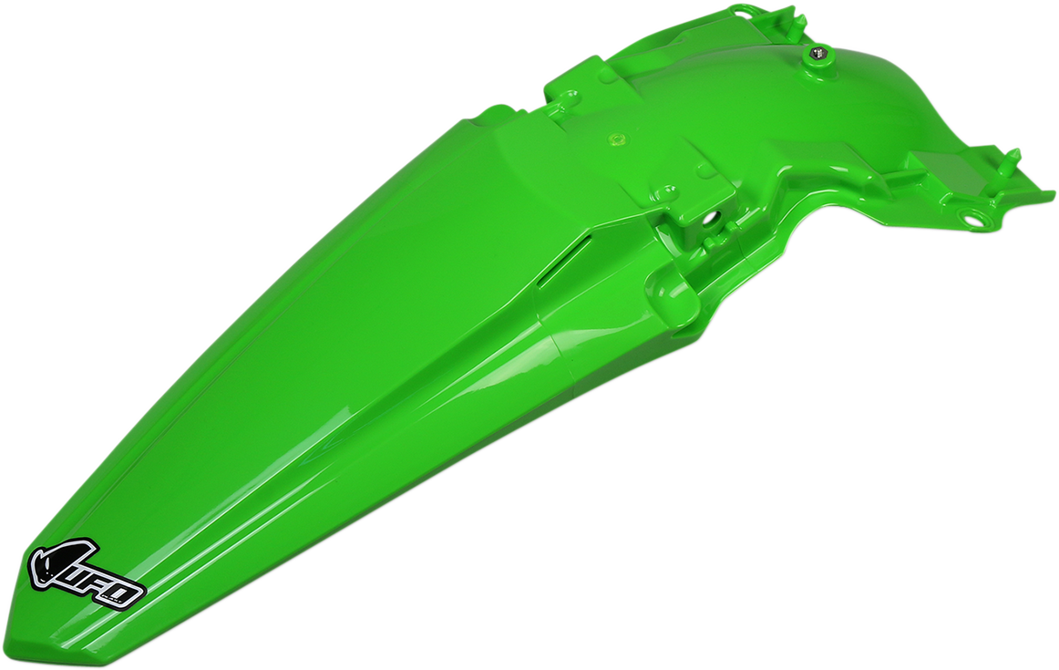 UFO MX Rear Fender - OEM Green - Kawasaki - KX '19-'24 KA04749026