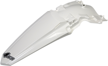UFO MX Rear Fender - White - Kawasaki - KX '19-'24 KA04749047