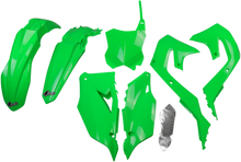 UFO Replacement Body Kit - Fluorescent Green - Kawasaki - KX '19-'24 KAKIT227AFLU