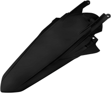 UFO MX Rear Fender - Black - KTM - SX '19-'22 KT04091001