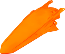 UFO MX Rear Fender - Fluorescent Orange KT04091FFLU