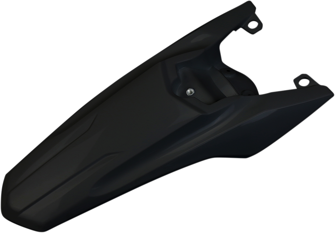 UFO MX Rear Fender - Black - Yamaha - YZ '19-'25 YA04866001