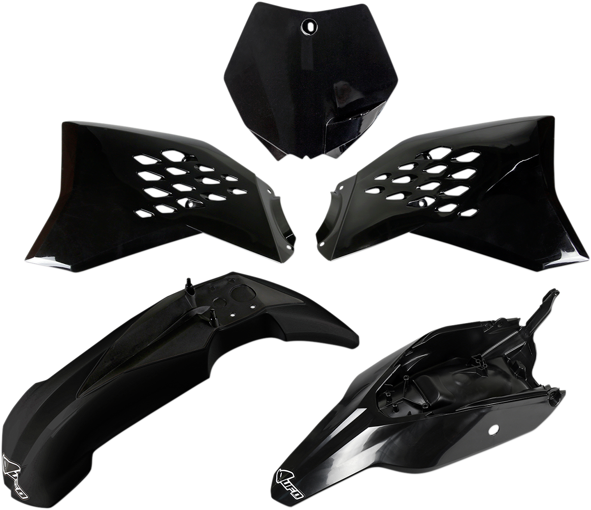 UFO Replacement Body Kit - Black - KTM - SX '12-'15 KTKIT525-001