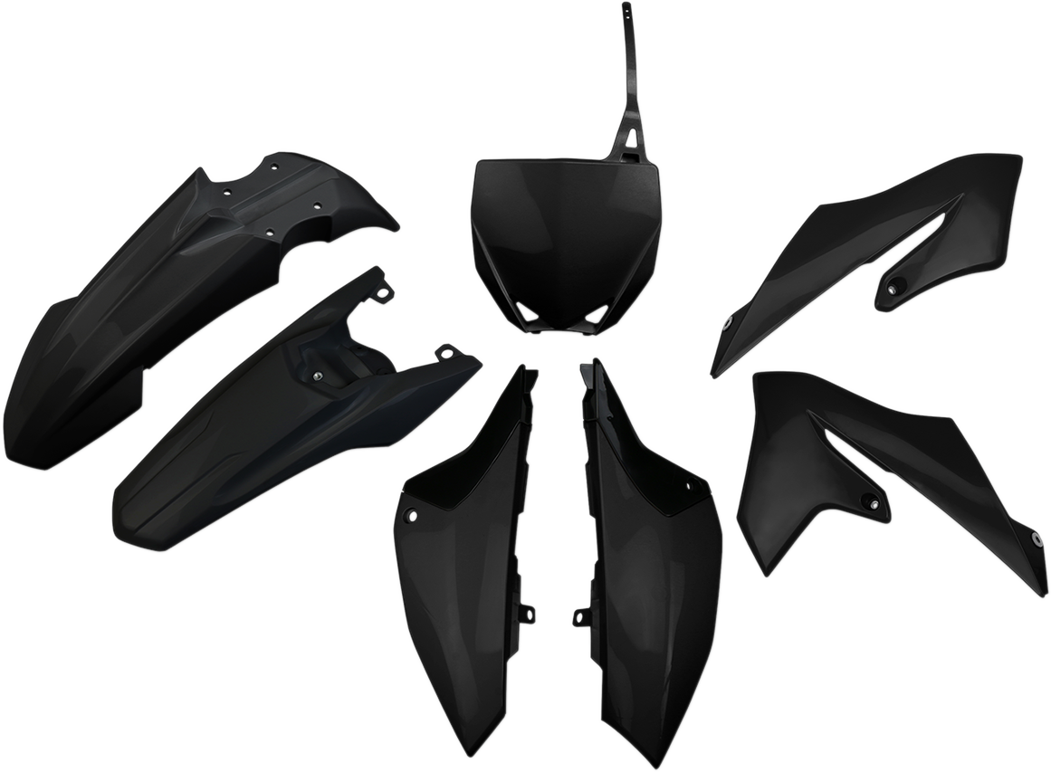 UFO Replacement Body Kit - Black - Yamaha - YZ '19-'26 YAKIT322-001