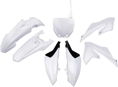 UFO Replacement Body Kit - White/Black - Yamaha - YZ '19-'26 YAKIT322-046