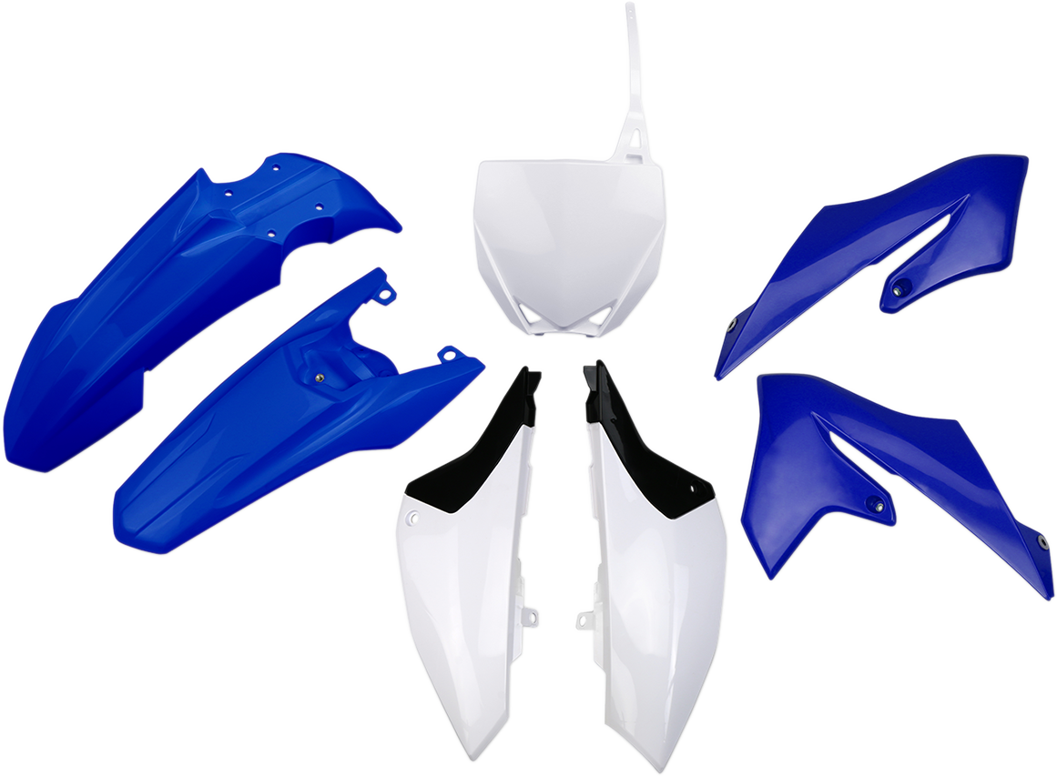 UFO Replacement Body Kit - '19-'20 OEM Blue/White/Black - Yamaha - YZ '19-'26 YAKIT322-999