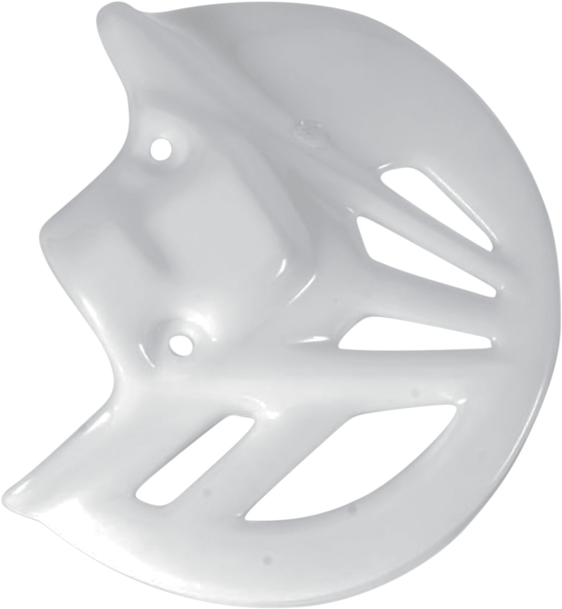 UFO Front Disc Cover - CR White - Honda - CR/CRF HO04604-280