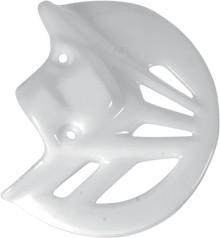 UFO Front Disc Cover - CR White - Honda - CR/CRF HO04604-280