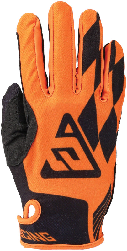 Answer Ascent Prix Gloves Hyper Orange/Black Youth - Small