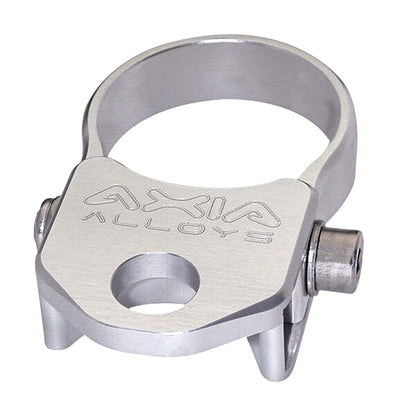 Vertical Whip Mount .5" Silver 1 Clamp Needed