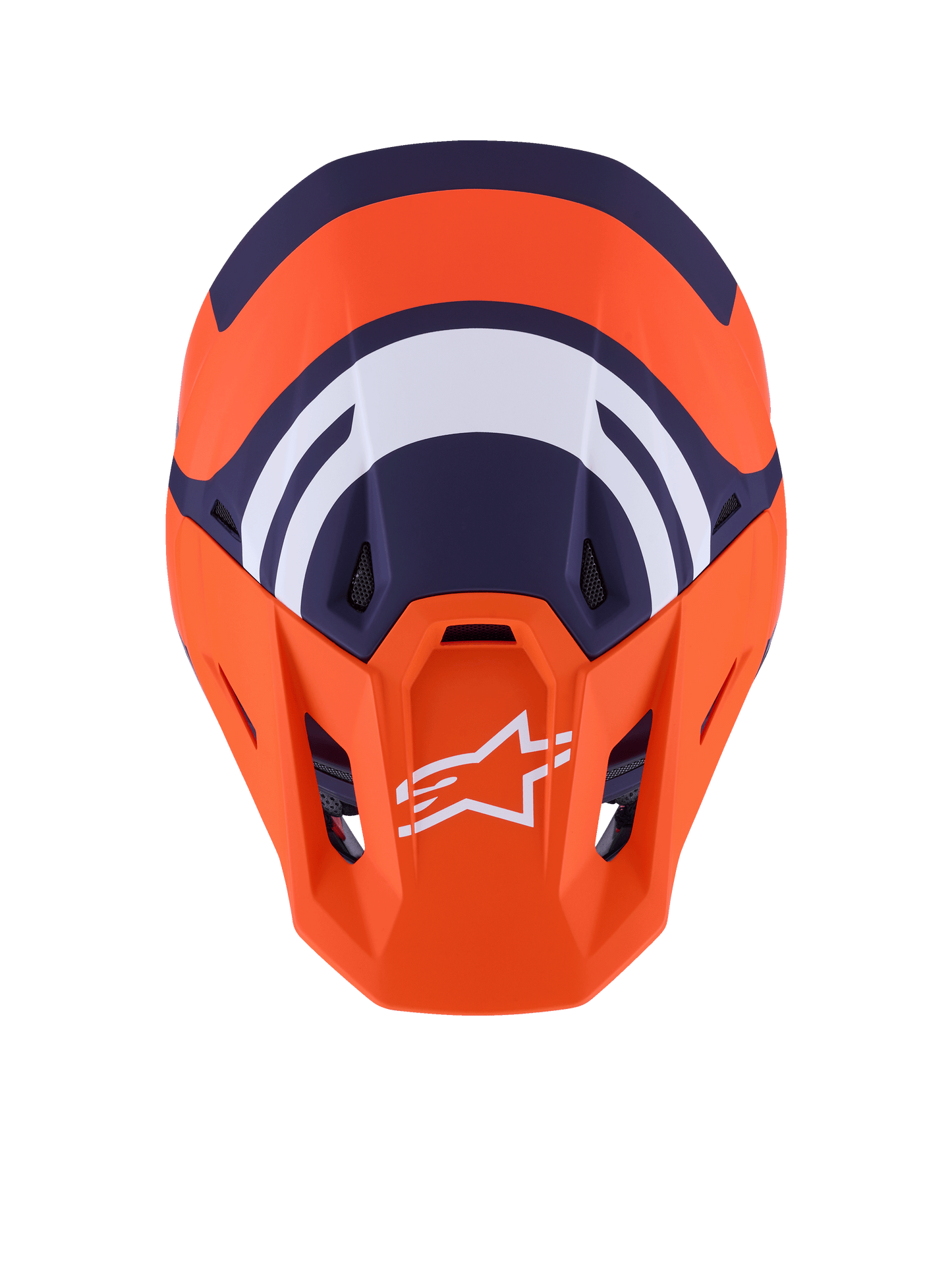 Sm7 Core Helmet Orng/Blue Matt Md