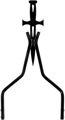 CYCLE VISIONS Sissy Bar Stick - Black - 18" Daggertude CV-8029B