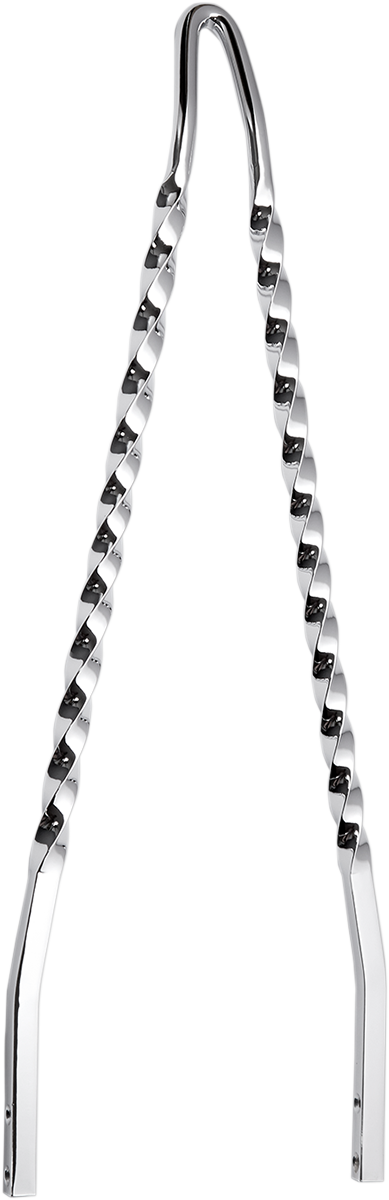 CYCLE VISIONS Twisted Sticks Sissy Bar - Chrome - 30" CV-8040