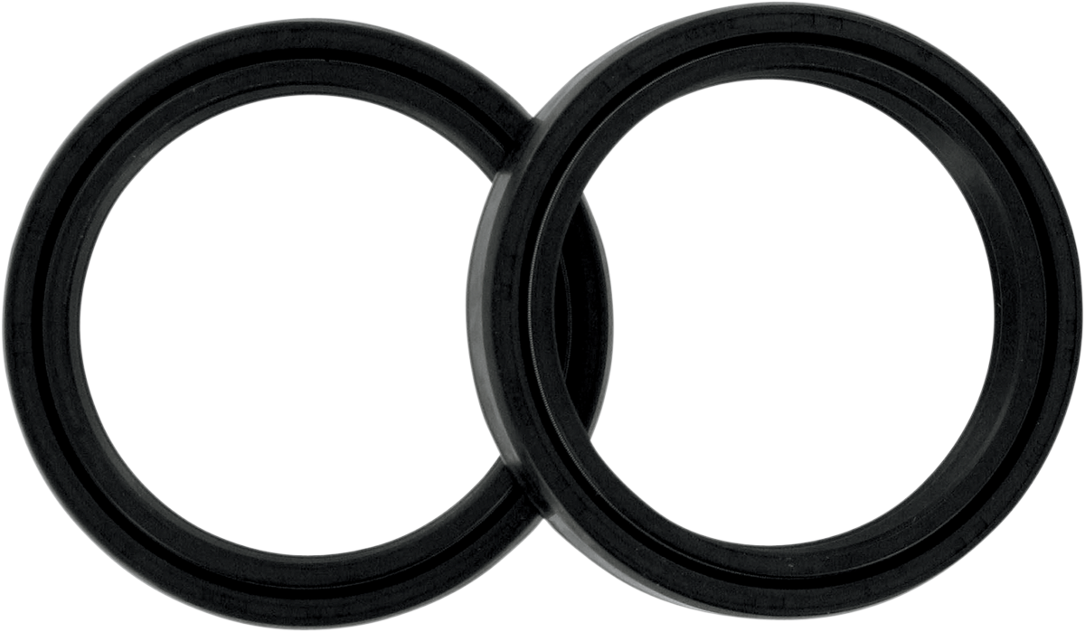 PARTS UNLIMITED Front Fork Seals - 43 mm ID x 55 mm OD x 9.5/10.5 mm T PUP40FORK455160