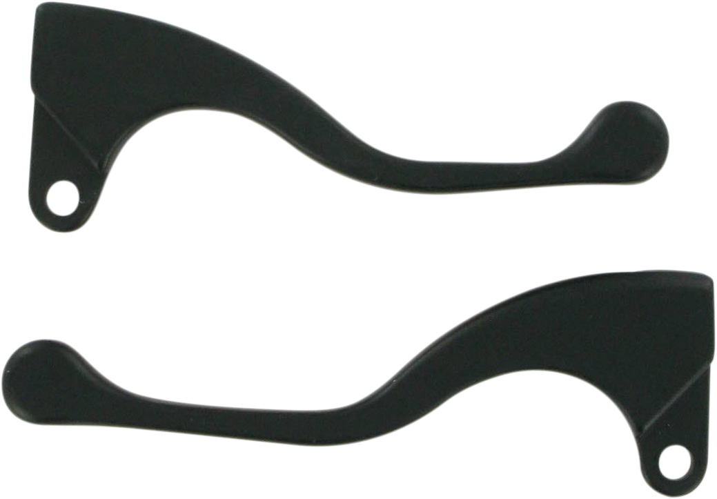 PARTS UNLIMITED Shorty Power Lever Set - Black 44-1116