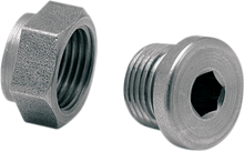 DAYTONA TWIN TEC LLC Weld-In O2 Sensor Bung - 18 mm x 1.5 mm - Weld Nut - Steel 115003