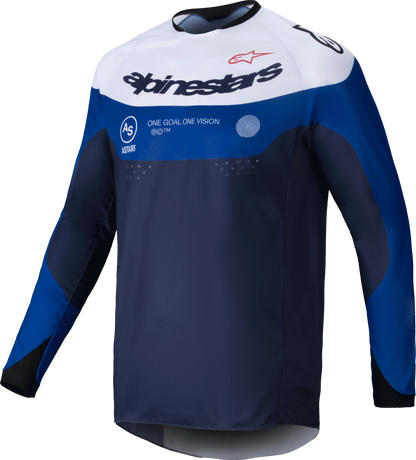 Pro Dura Jersey Navy/Bright Blue/White 2x