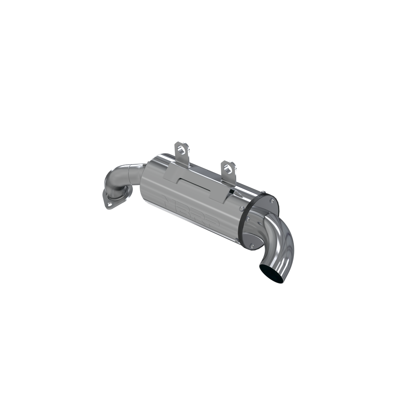 Single Slip On System W/ 5" Performance Muffler Chrome
