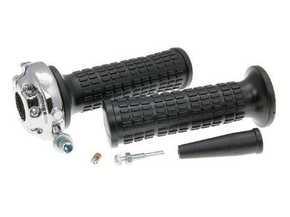 Domino Vintage style Throttle and grips
