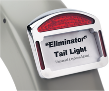 CYCLE VISIONS Taillight Eliminator - Universal - Chrome CV-4817