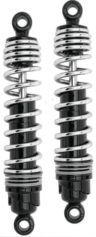 Progressive Harley 412 Series Shocks 12.5in - Chrome
