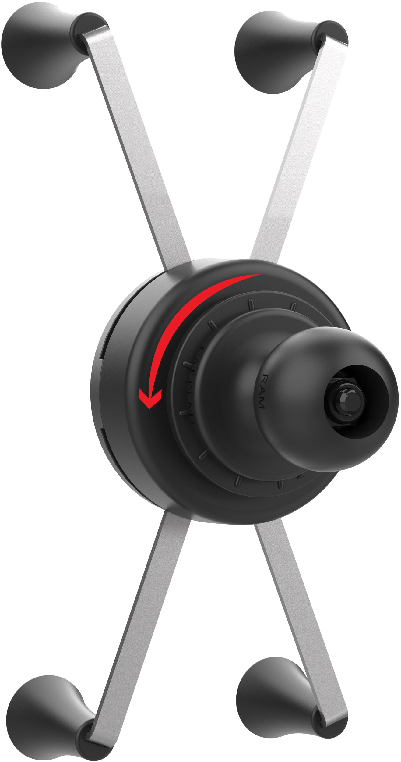 Rotating X Grip Phone Holder Large W/Ball B Size