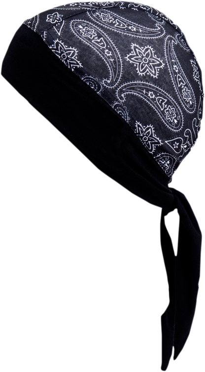 SCHAMPA & DIRT SKINS Z-Wrap - Black/White Paisley BNDNA003-1001