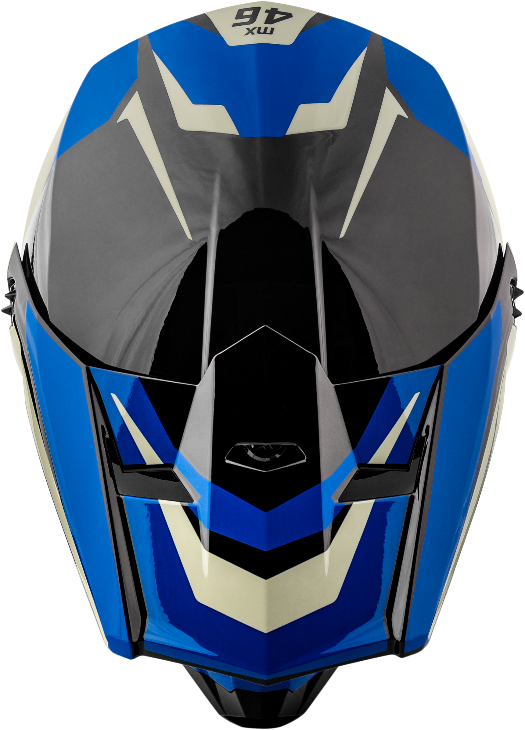 Mx 46 Cyclus Hemet Black/Blue Lg