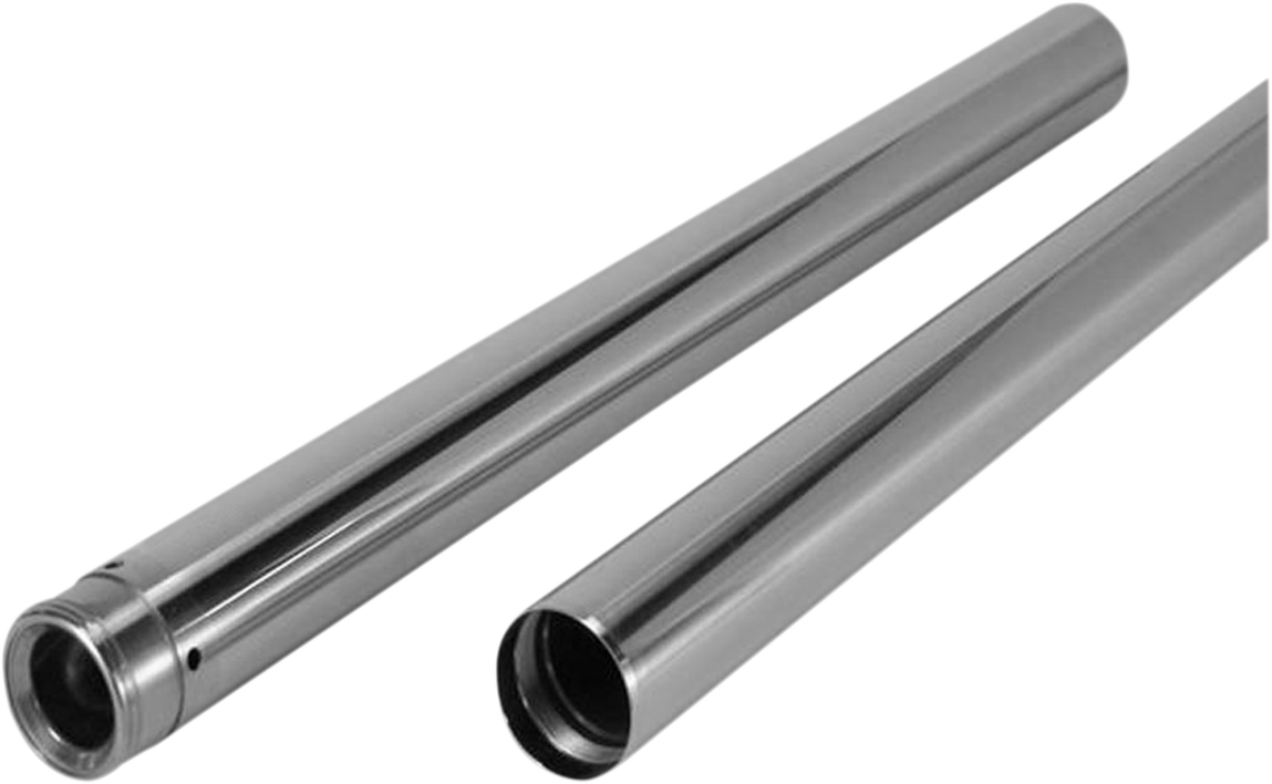 CUSTOM CYCLE ENGINEERING Fork Tubes - 49 mm - 33.50" - Ultra Chrome T 2017UC