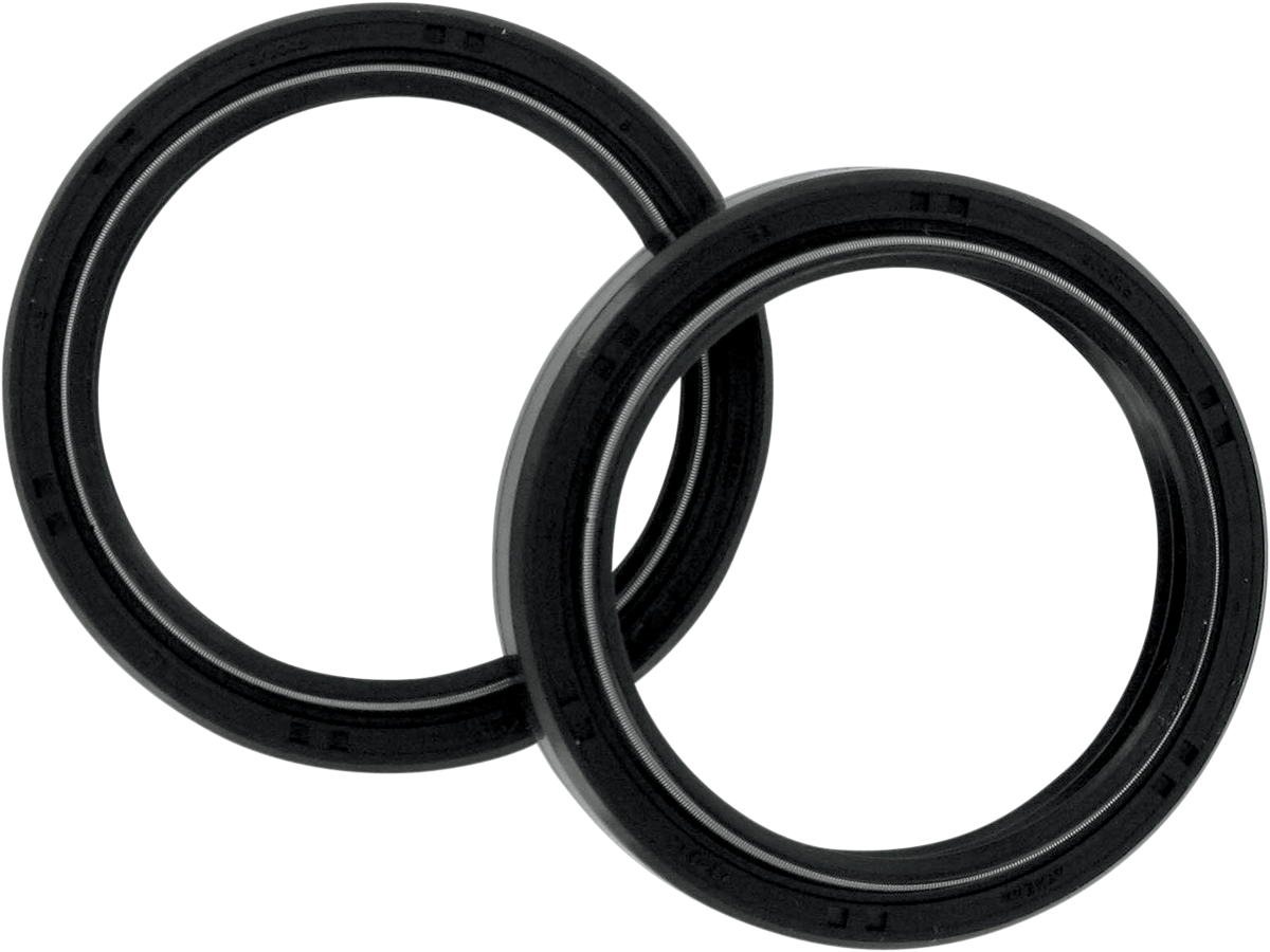 PARTS UNLIMITED Front Fork Seals - 41 mm ID x 53 mm OD x 8/10.5 mm T PUP40FORK455165