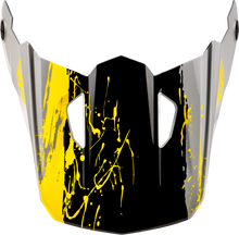 Yth Kinetic Drip Helmet Visor Grey/Black/Yellow Ys Yl