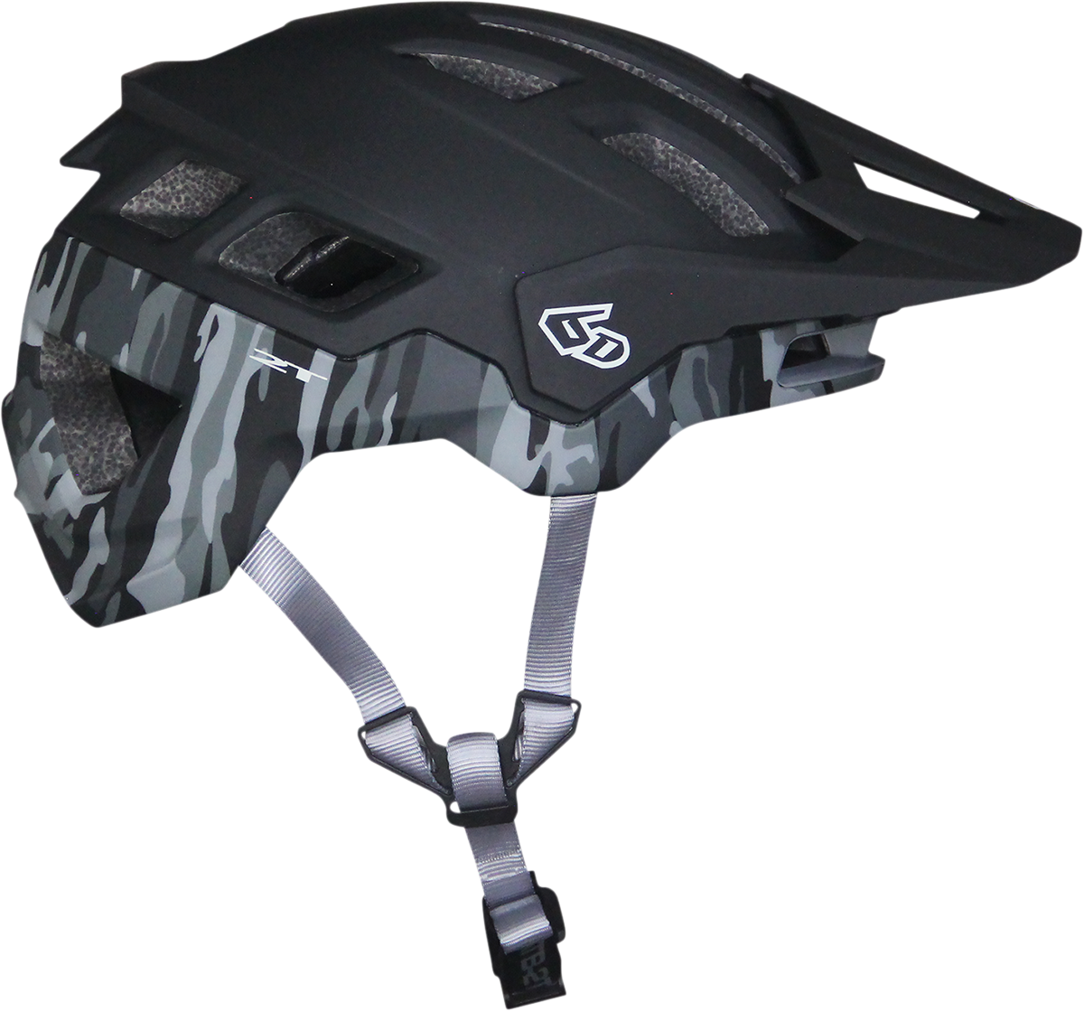 6D HELMETS ATB-2T Helmet - Ascent - Black/Camo Matte - M/L 23-0016
