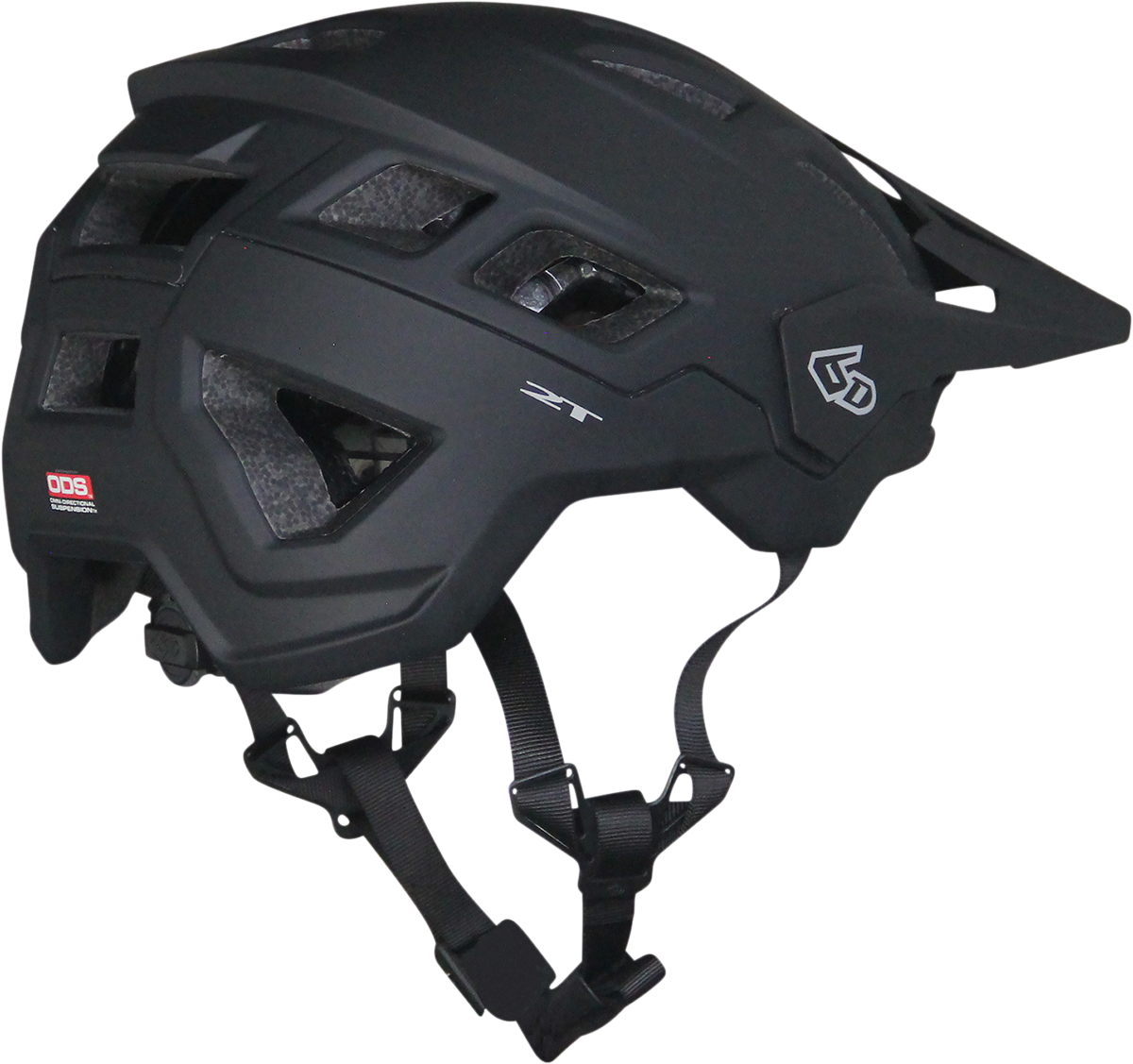 6D HELMETS ATB-2T Helmet - Ascent - Black Matte - M/L 23-0006