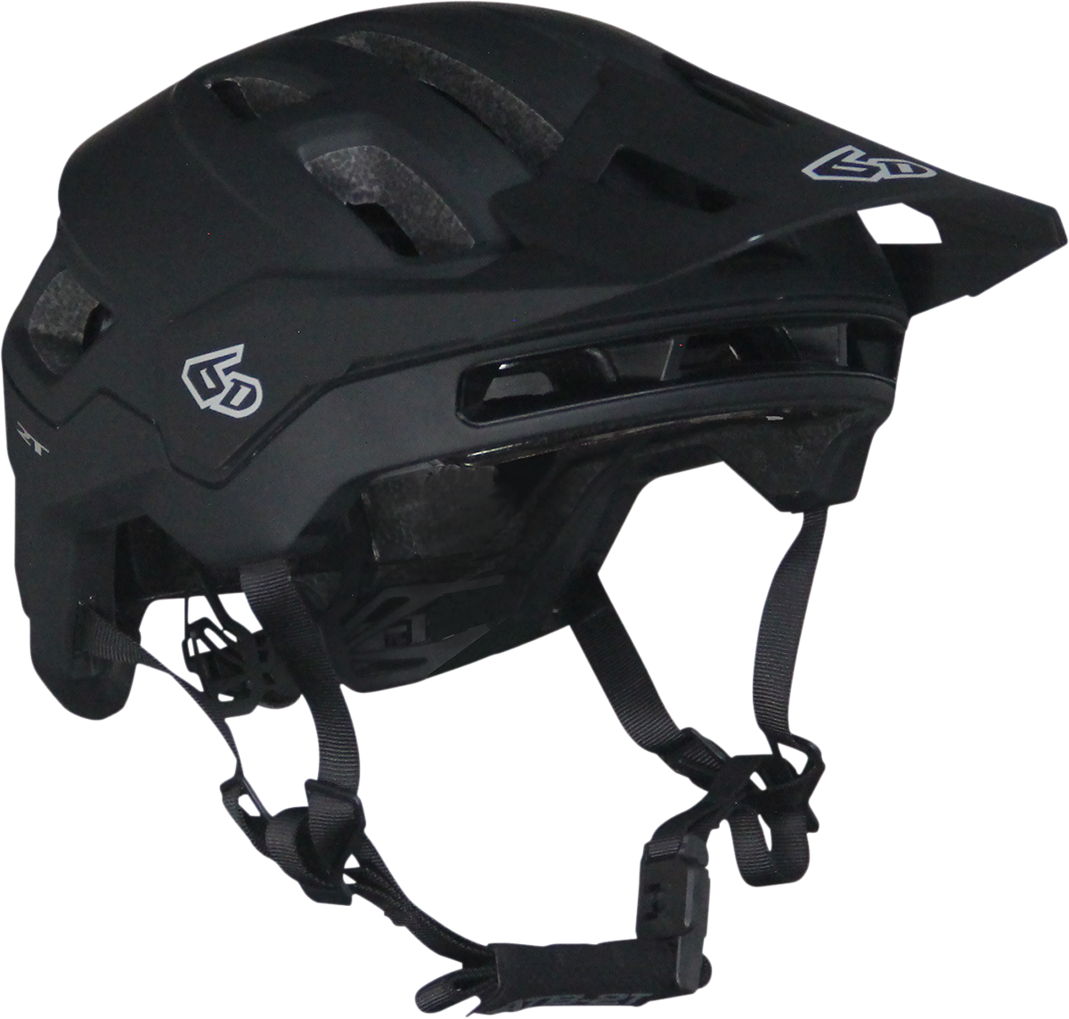 6D HELMETS ATB-2T Helmet - Ascent - Black Matte - M/L 23-0006