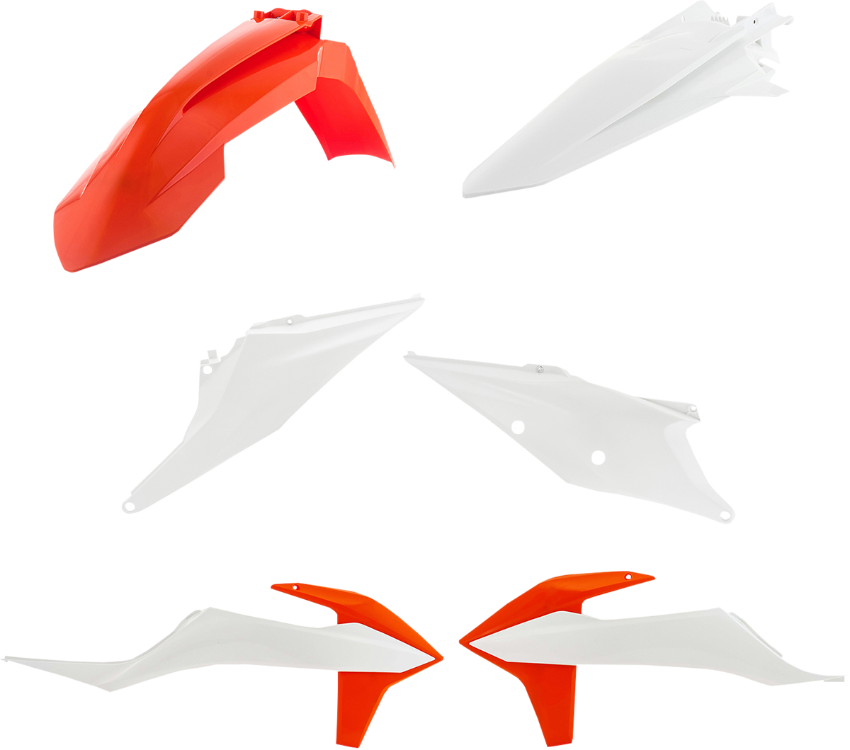 ACERBIS Standard Body Kit - '20/'22 OEM Orange/White - KTM - SX/XC '19-'22 2726507428