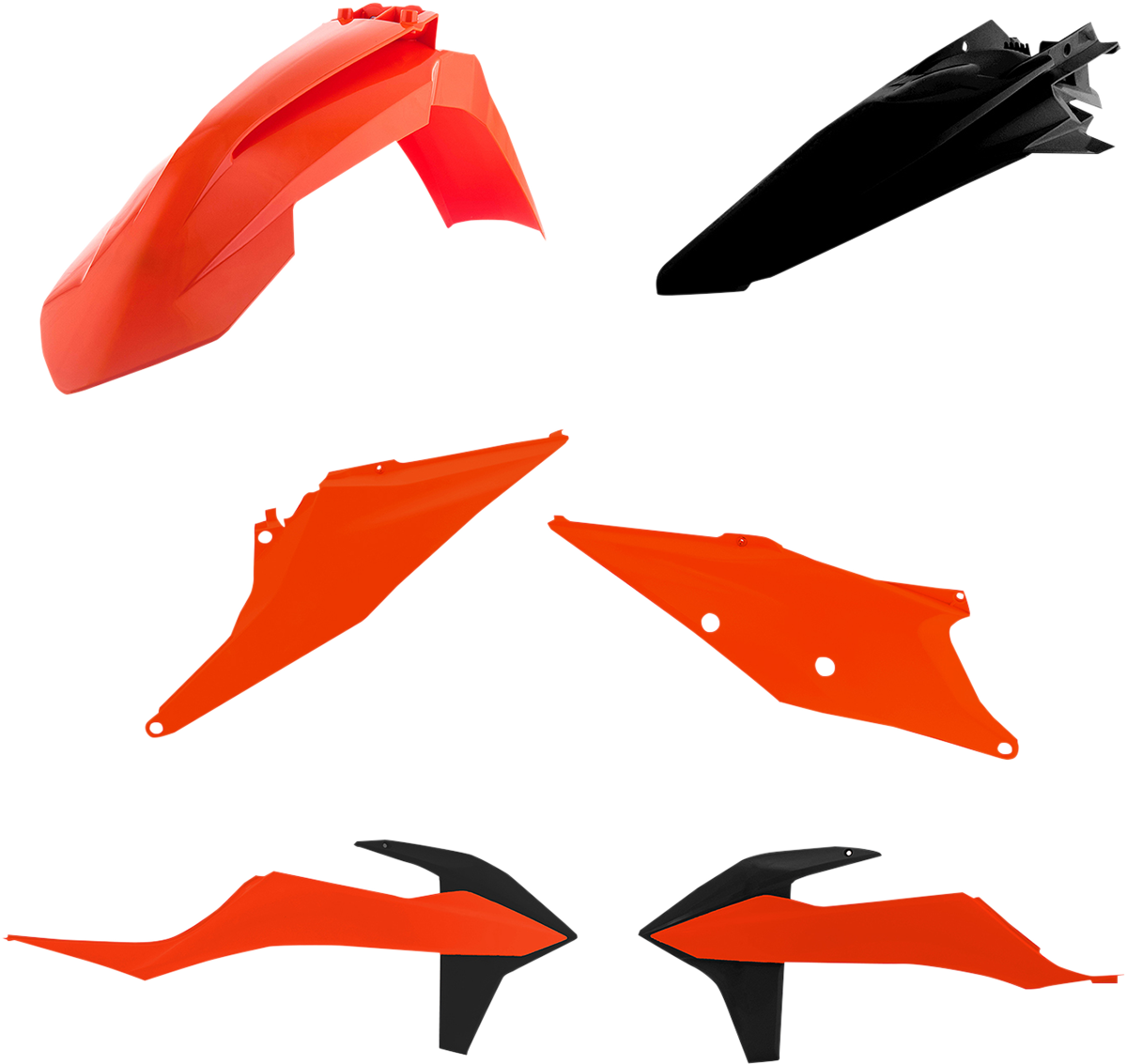 ACERBIS Standard Body Kit - '22 OEM Orange/Black - KTM - EX/XC '20-'23 2791567428