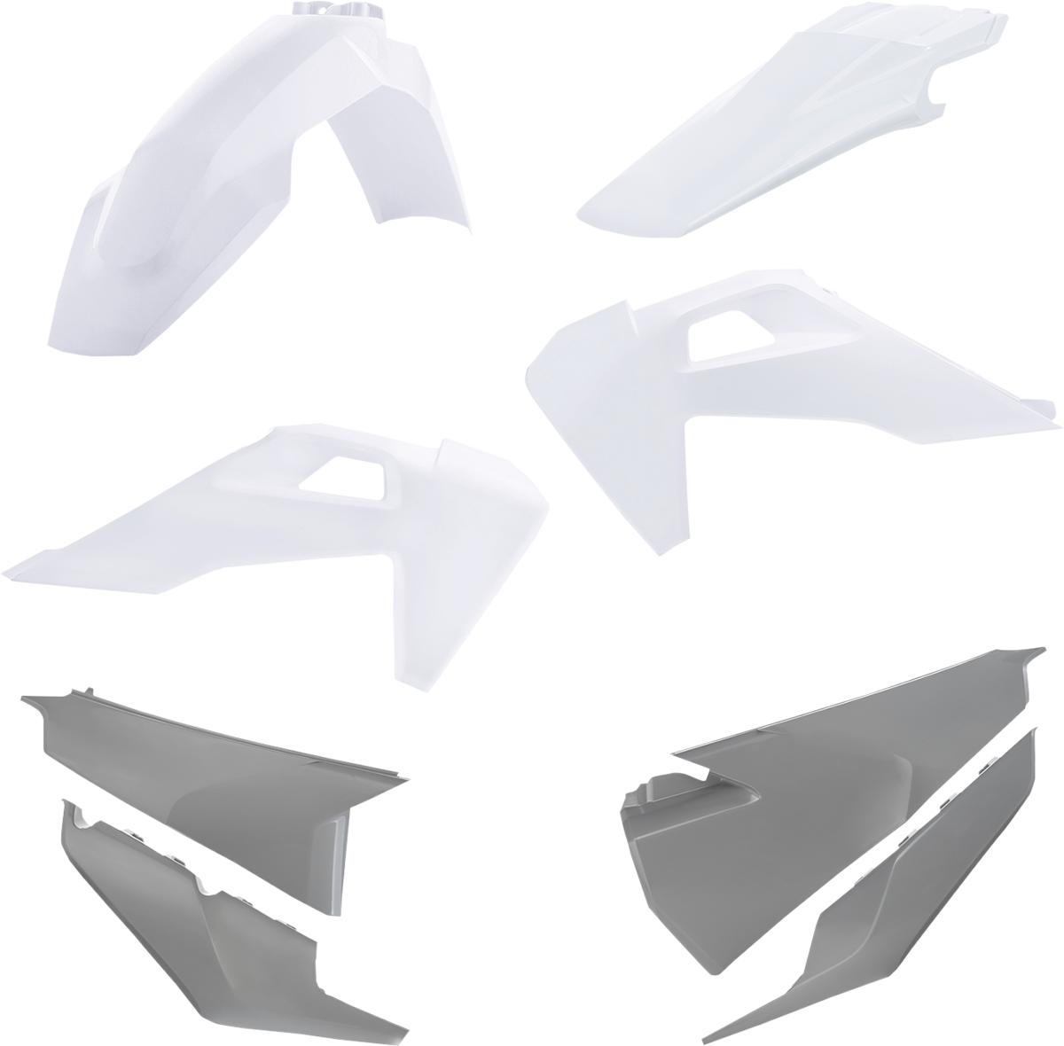 ACERBIS Standard Body Kit - '22 OEM White/Gray - Husqvarna - FE/TE '20-'23 2791557428