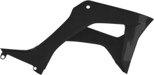 ACERBIS Radiator Shrouds - Black/Metallic 2872667440