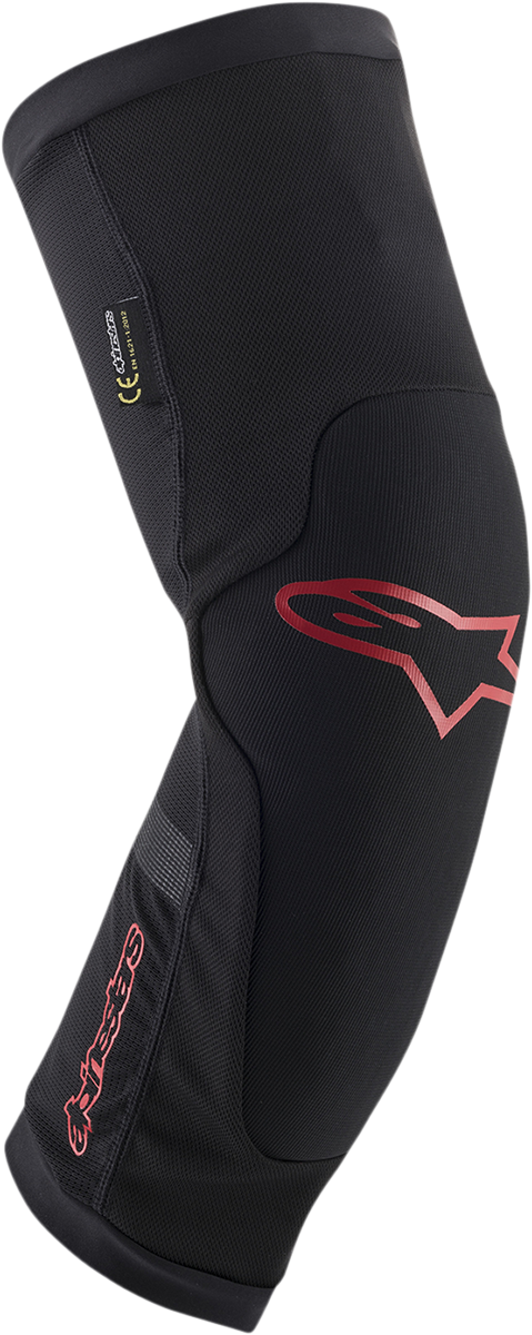 ALPINESTARS Paragon Plus Knee Protectors - Black/Red - Large 1652419-13-LG