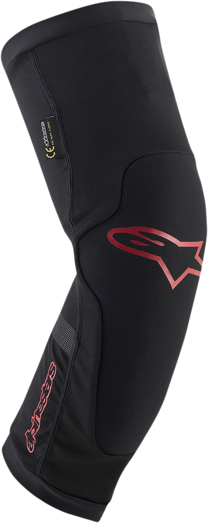 ALPINESTARS Paragon Plus Knee Protectors - Black/Red - Large 1652419-13-LG