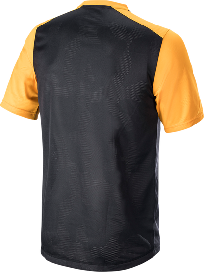 ALPINESTARS Alps 4.0 V2 Short-Sleeve Jersey - Black/Tangerine/White - 2XL 1765922-1402-2X