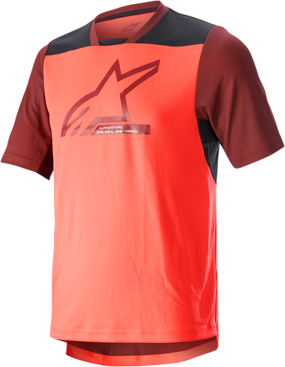 ALPINESTARS Drop 6.0 V2 Short-Sleeve Jersey - Coral/Black - XL 1766322-3141-XL
