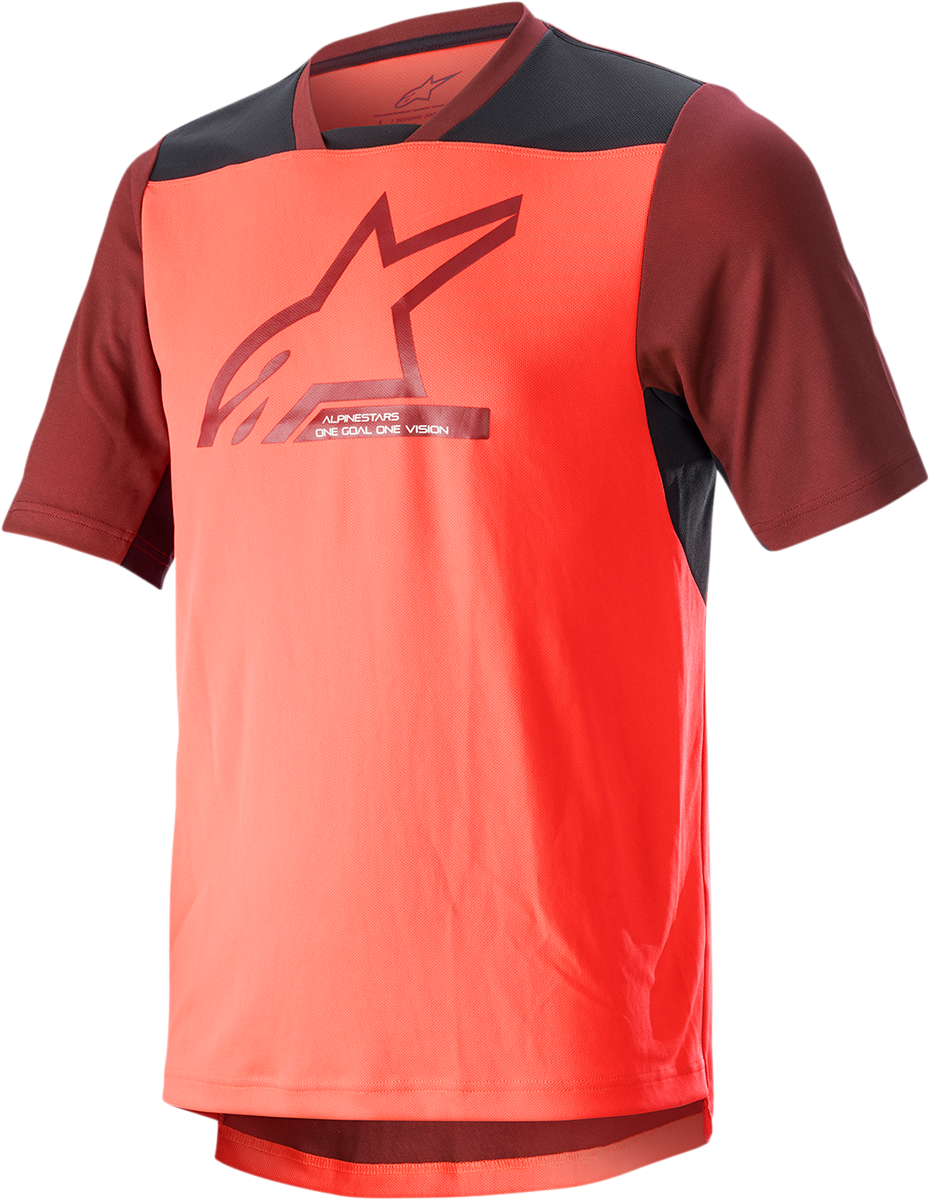 ALPINESTARS Drop 6.0 V2 Short-Sleeve Jersey - Coral/Black - Small 1766322-3141-SM