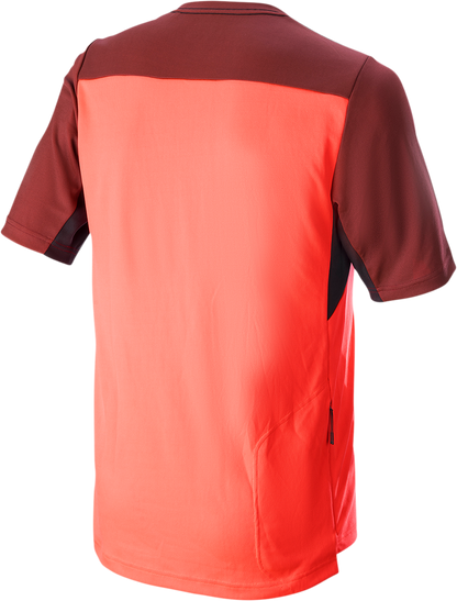 ALPINESTARS Drop 6.0 V2 Short-Sleeve Jersey - Coral/Black - 2XL 1766322-3141-2X