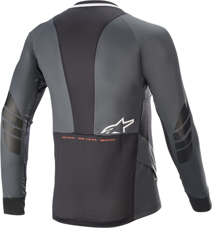 ALPINESTARS Drop 8.0 Long-Sleeve Jersey - Black/Coral - XL 1766921-1793-XL