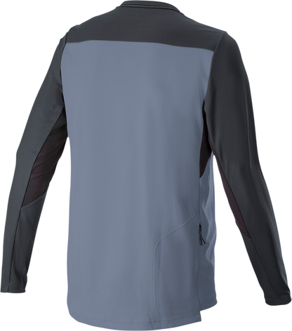 ALPINESTARS Drop 6.0 V2 Long-Sleeve Jersey - Black/Gray - Medium 1766422-9291-MD